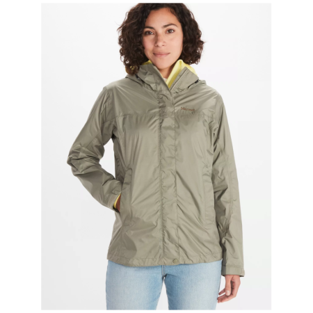 Dámska bunda Marmot Wm's PreCip Eco Jacket sivá Vetiver