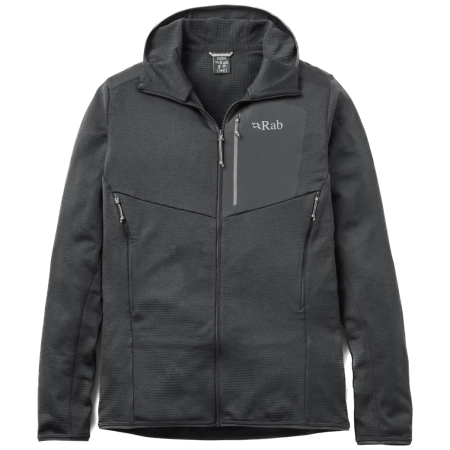 Pánska mikina Rab Ascendor Hoody čierna