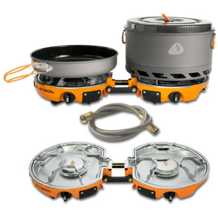 Plynový varič Jet Boil Genesis Basecamp System – Isobutane