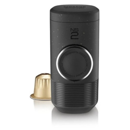 Cestovný kávovar Wacaco Minipresso na kapsle Nespresso čierna
