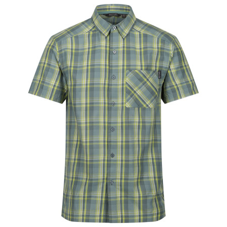 Pánska košeľa Regatta Mindano VII modrá/žlutá