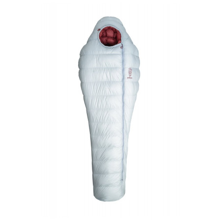 Páperový spacák Patizon G400 M (171-185 cm) strieborná/červená Silver/Red