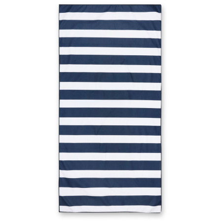 Uterák Regatta Printed Microfibre Beach Towel modrá/biela Wht/NvyStrpe
