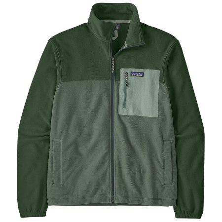 Pánska bunda Patagonia Micro D Patch Pocket Jacket zelená Canopy Green