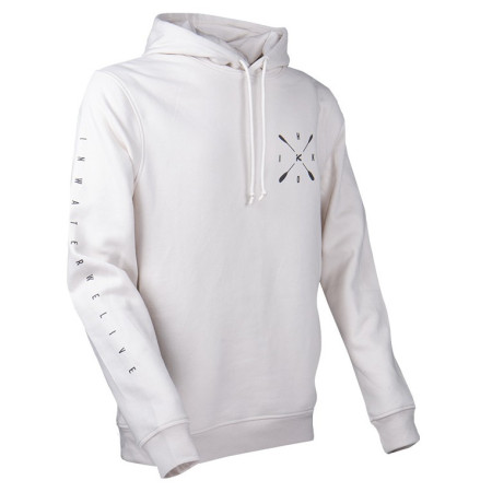 Pánska mikina Hiko Tribe Hoodie biela