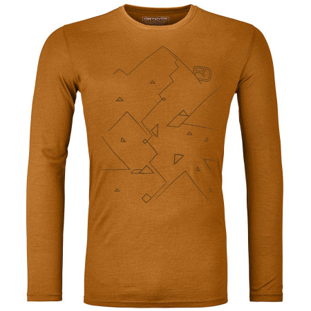 Pánske tričko Ortovox 185 Merino Tangram Ls M