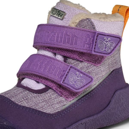 Detské zimné topánky Affenzahn Prewalker Winter Boot Vegan Snuggy Butterfly