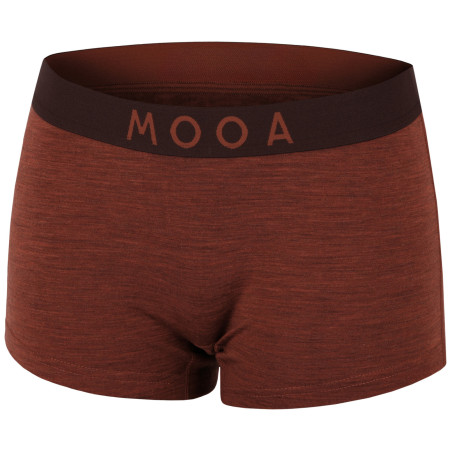 Dámske boxerky MOOA MerinoSilk 160 oranžová cinnamon melange
