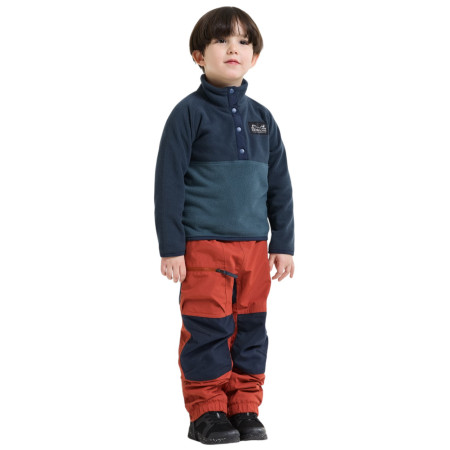 Detská mikina Didriksons Monte Kids Half Bu 6 Mountain Blue