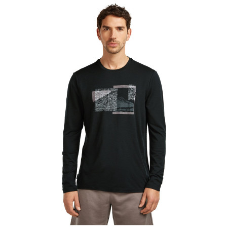 Pánske tričko Icebreaker Men Merino 150 Tech Lite LS Tee Peak Balance
