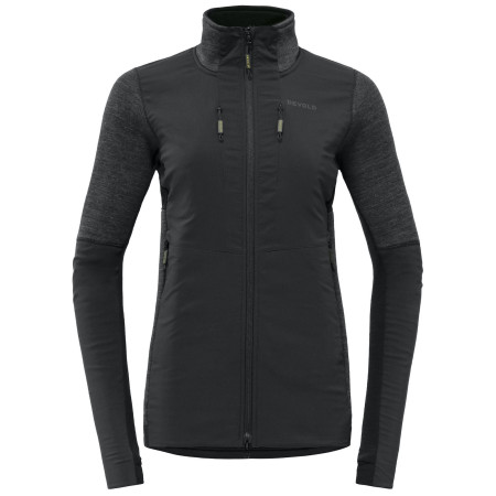 Dámska funkčná mikina Devold Tinden Hybrid Merino Jkt čierna