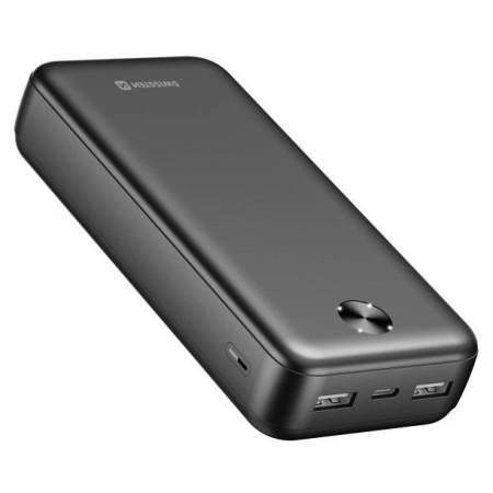 Powerbanka Swissten Worx Pro 20000 mAh čierna black