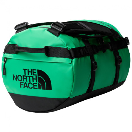 Cestovná taška The North Face Base Camp Duffel - S 2023 zelená/sivá Optic Emerald/Tnf Black