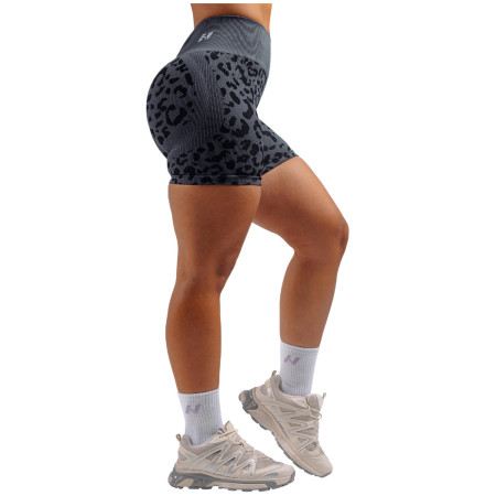 Dámske kraťasy Nebbia Push-Up Compression Leopard Shorts Primal