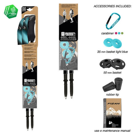 Trekové palice Fizan Compact Tech