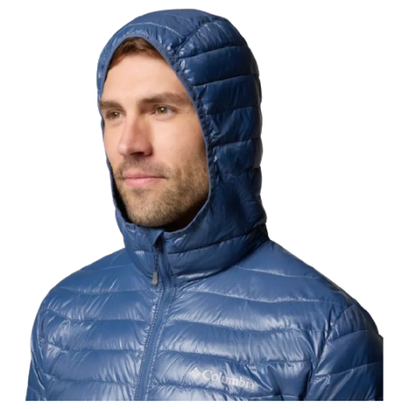 Pánska bunda Columbia Powder Pass™ Hybrid Hooded Jacket