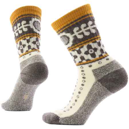 Ponožky Smartwool Women's Everyday Cozy Retro Sunflower Cr žltá