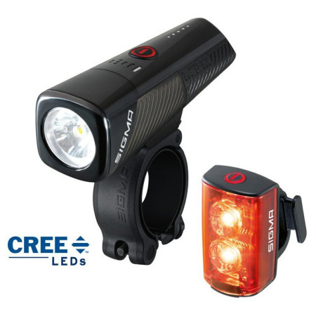 Predné / zadné svetlo Sigma Buster 800 + Buster RL 80