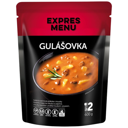 Polievka Expres menu Gulášová polievka