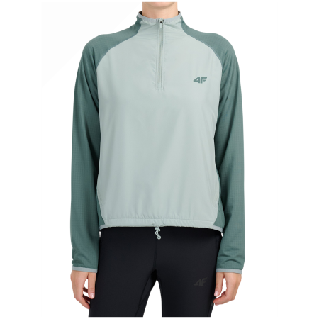 Dámska funkčná mikina 4F Sweatshirt Fnk F0908 zelená/svetlo zelená Teal