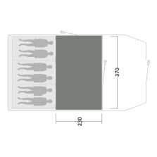 Koberec ku stanu Outwell Cozy Carpet Carolina 6
