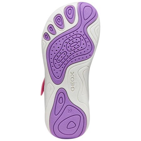 Detské topánky Geox J Foot-Run Girl Pink/Lavender