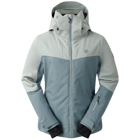 Dámska lyžiarska bunda Dare 2b Iced Jacket zelená/sivá Glacier Green/Element Grey