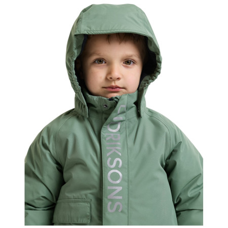 Detská zimná bunda Didriksons Talvi Kids Jkt 2 Dark Moss