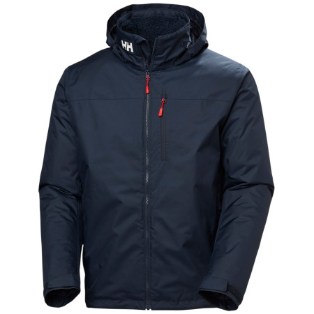 Pánska bunda Helly Hansen Crew Hooded Midlayer Jacket 2 tmavomodrá 597 Navy