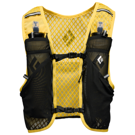 Bežecká vesta Black Diamond Distance 2 Hydration Vest žltá/čierna Soft Ochre