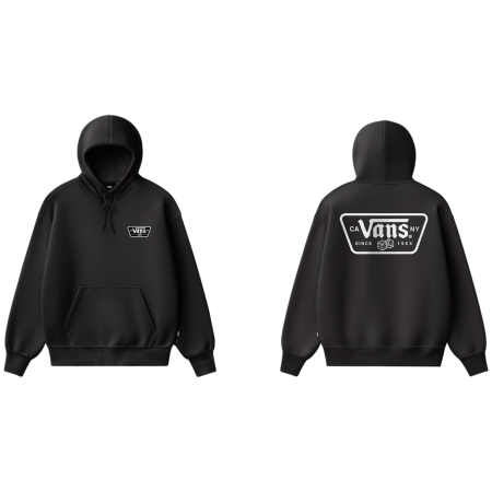 Pánska mikina Vans Knu Patch Pullover čierna Black