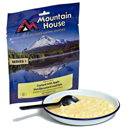Dehydrované jedlo Mountain house Puding s jablkami 77 g