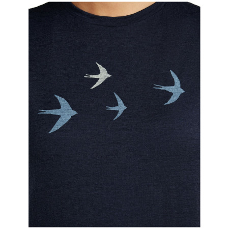 Dámske tričko Icebreaker Women Merino 150 Tech Lite SS Tee Bird Transit