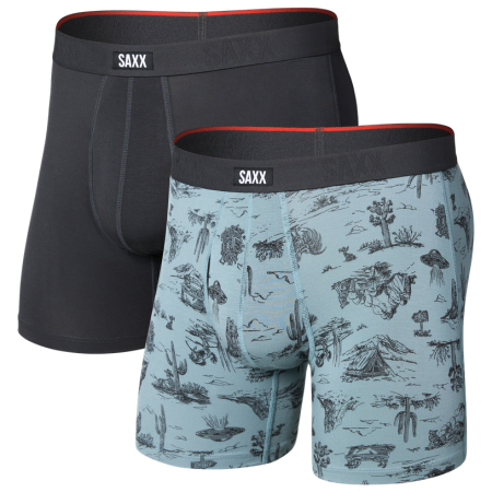 Boxerky Saxx Vibe Xtra Soft Comfort Boxer Brf Fly 2Pk