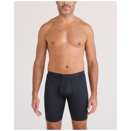 Pánske boxerky Saxx Quest Quick-Dry Mesh Long Boxer Brf Fly