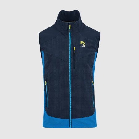 Pánska vesta Karpos Lede Vest modrá Outer Space/Indigo Bunting