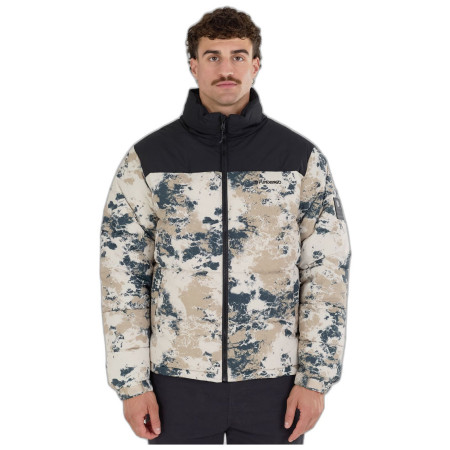 Pánska zimná bunda Fundango Winton Jacket svetlosivá birch