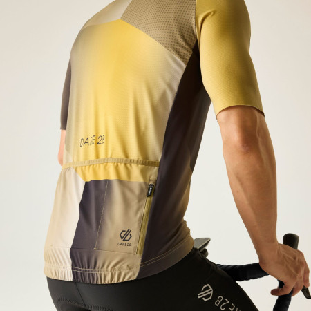 Pánsky cyklistický dres Dare 2b Lightning Short Sleeve Printed Jersey