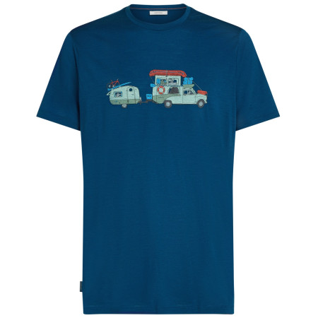 Pánske funkčné tričko Icebreaker Men Merino 150 Tech Lite SS Tee Transportage