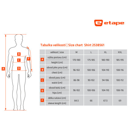 Pánska košeľa Etape Shirt