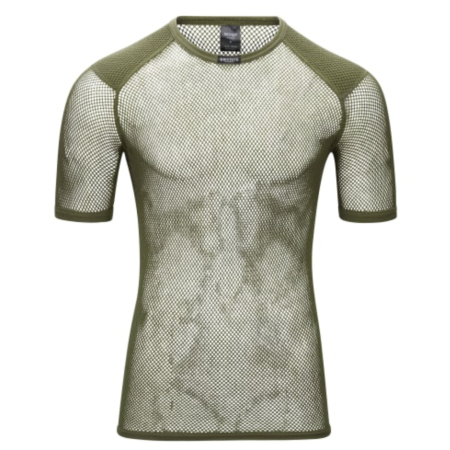 Pánske tričko Brynje of Norway Tactical Wool Thermo T-Shirt w/inlay zelená Olive Green