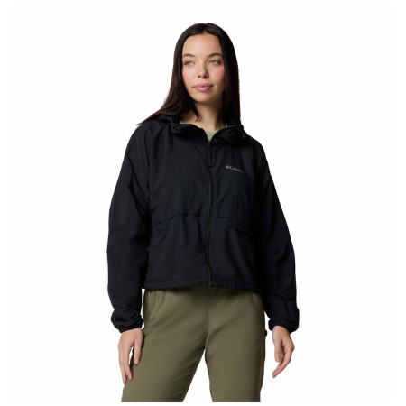 Dámska bunda Columbia Spire Valley™ Cropped Windbreaker čierna Black