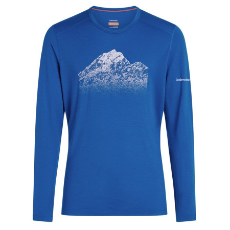 Pánske funkčné tričko Icebreaker Men Mer 200 Oasis LS Crewe Rising Light