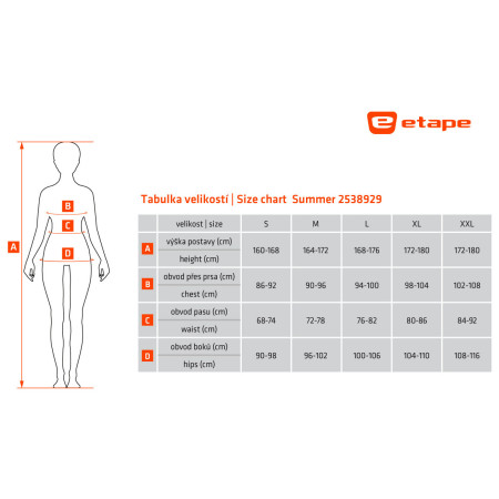 Dámsky cyklistický dres Etape Summer