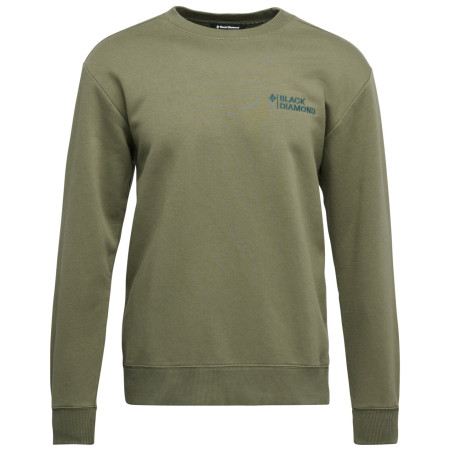 Pánska mikina Black Diamond M Mini Stacked Crewneck