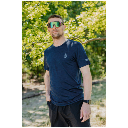 Pánske tričko Zulu Merino Quest 160 Short Comfy
