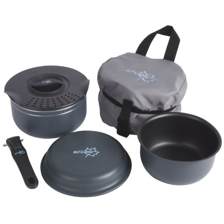 Sada riadu Bo-camp Cookware set Trekking 5-dielna