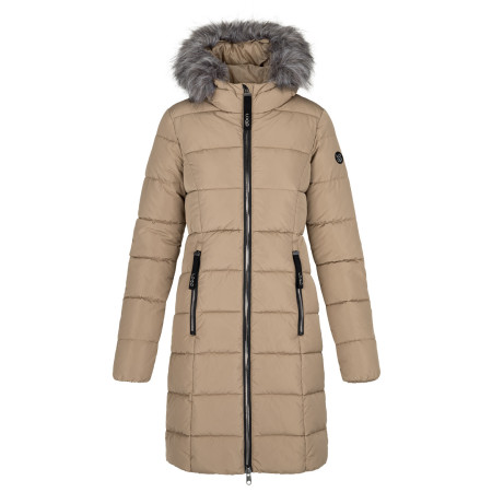 Dámsky kabát Loap Takka hnedá Brown
