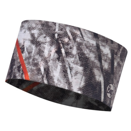 Čelenka Buff Coolnet UV+ Headband sivá/čierna SilverHtr