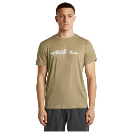 Pánske tričko Icebreaker Men Merino 150 Tech Lite SS Tee The Peaks